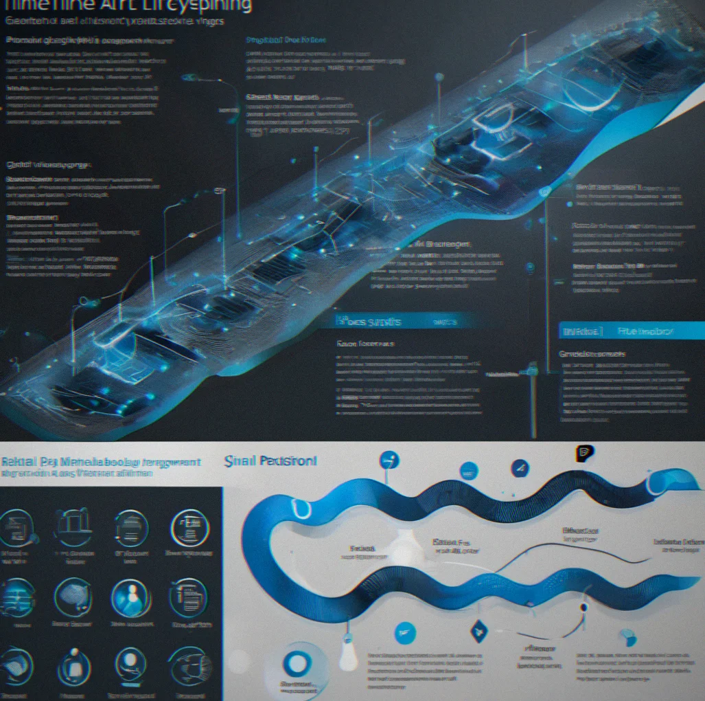Timeline showing alert lifecycle stages with millisecond precision: generation, routing, delivery, acknowledgment and resolution phases